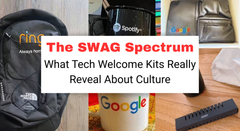 The SWAG Spectrum: What Welcome Kits from Google, Apple, and Shopify Reveal About Tech’s Deeper Cultural Code